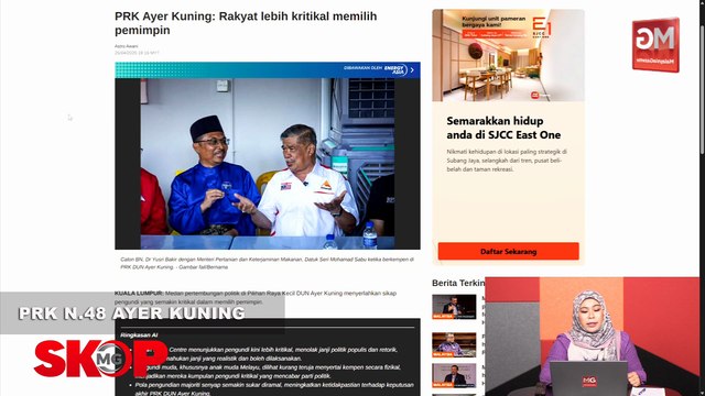 ((LIVE)) PERKEMBANGAN SEMASA HARI MENGUNDI PRK AYER KUNING