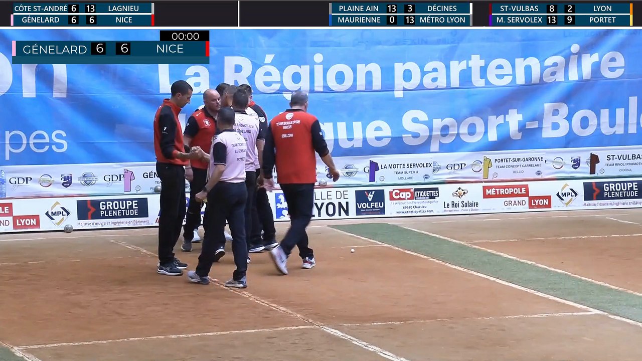 Ligue Sport-Boules M1 2025 - Etape 5 - LYON La Croix Rousse - Demi-finales