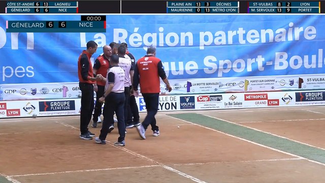 Ligue Sport-Boules M1 2025 - Etape 5 - LYON La Croix Rousse - Demi-finales