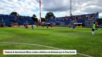 Federal A: Bartolomé Mitre recibe a Atlético de Rafaela por la 7ma fecha