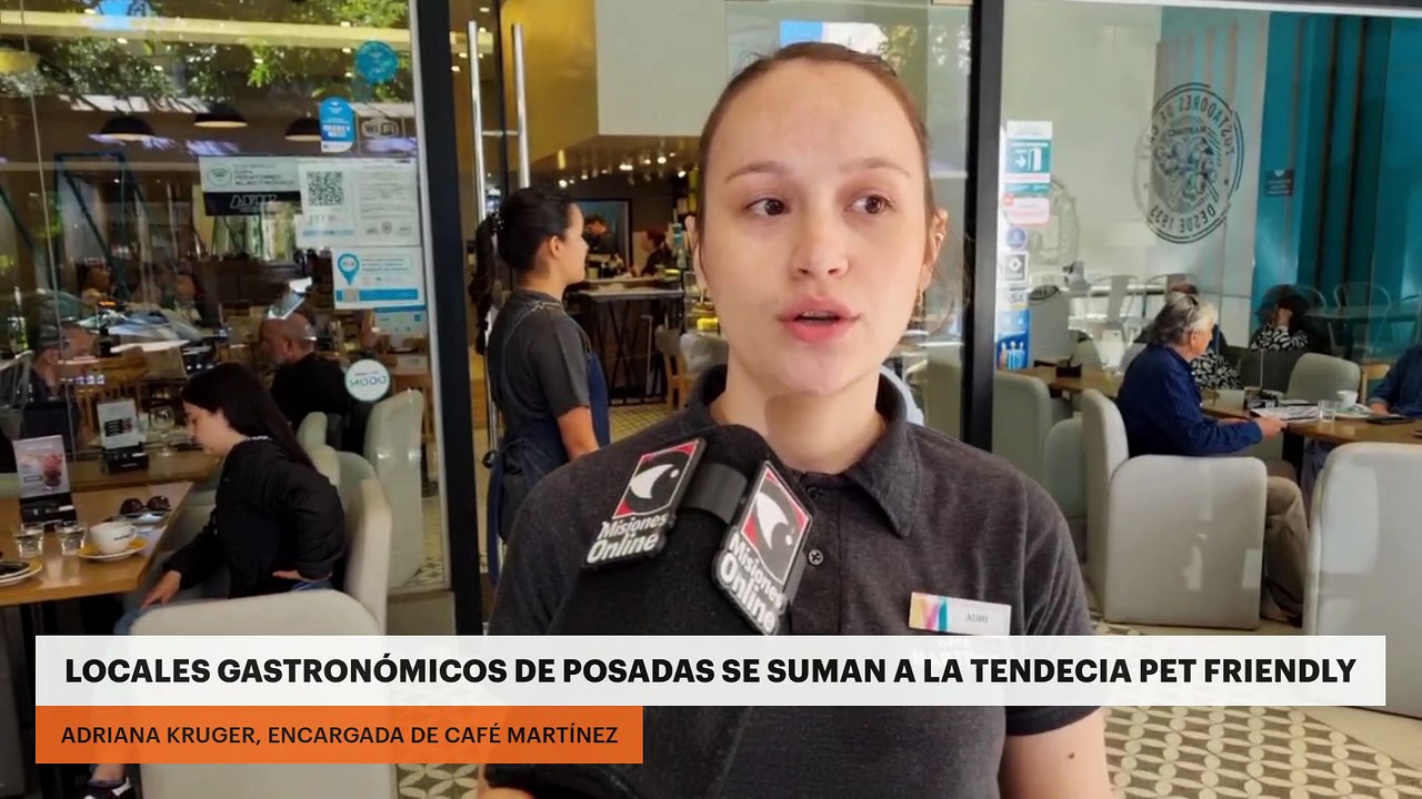 Locales gastronómicos de Posadas se suman a la tendencia pet friendly
