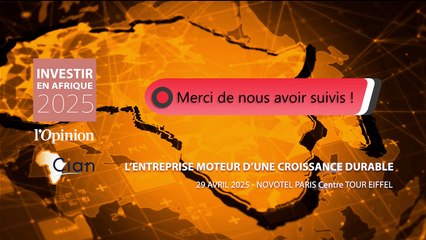 EN DIRECT 🔴 Forum Afrique CIAN 2025 : l'entreprise, moteur d'une croissance durable