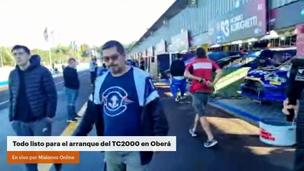Todo listo para el arranque del TC2000 en Oberá