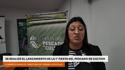 Se realizó el lanzamiento de la 1° Fiesta del Pescado de Cultivo