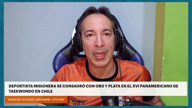 Deportista misionera se consagró con oro y plata en el XVI Panamericano de Taekwondo en Chile