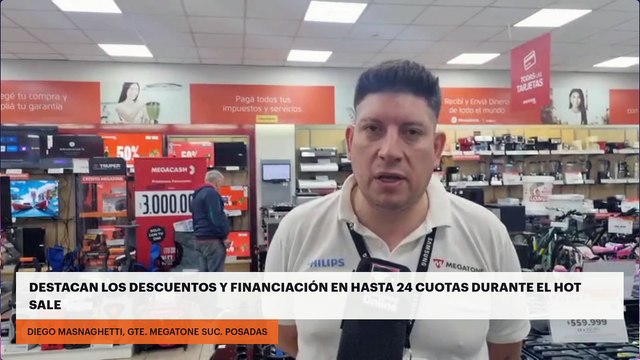 Destacan los descuentos y financiación en hasta 24 cuotas durante el Hot Sale