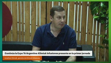 Continúa la Expo Té Argentina: Klimiuk Infusiones presente en la primer jornada