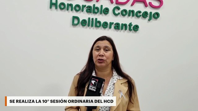 Posadas: se realiza la 10° sesión ordinaria del HCD
