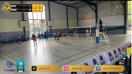 Coupe de France M15F Volley Fréjus vs Vésinet