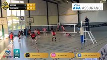 Coupe de France M15F Volley Gruissan vs Villefranche