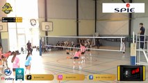 Coupe de France M15F Volley JSA vs Gruissan