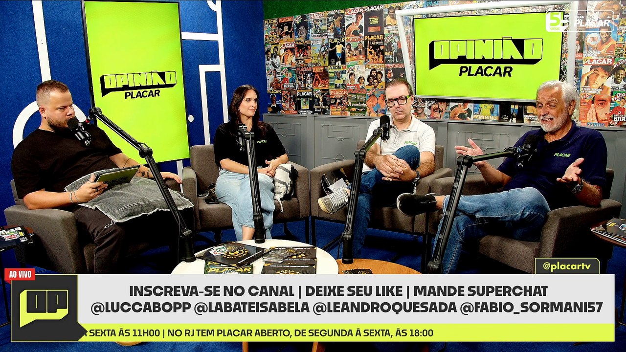 PRIMEIRA CONVOCAÇÃO DO ANCELOTTI, PALMEIRAS LÍDER DO BRASILEIRÃO E MAIS | Opinião Placar | 26/05