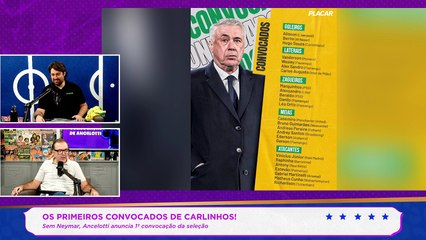 PRIMEIRA CONVOCAÇÃO DO ANCELOTTI, PALMEIRAS LÍDER DO BRASILEIRÃO E MAIS | Opinião Placar | 26/05