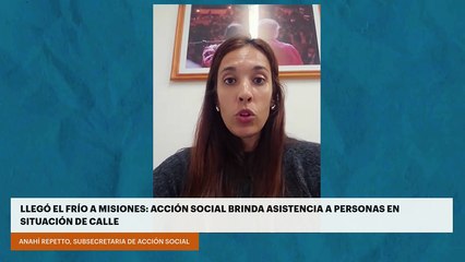 Llegó el frío a Misiones: acción social brinda asistencia a personas en situación de calle