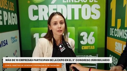 Iguazú: Más de 10 empresas participan de la Expo en el 3° Congreso Inmobiliario