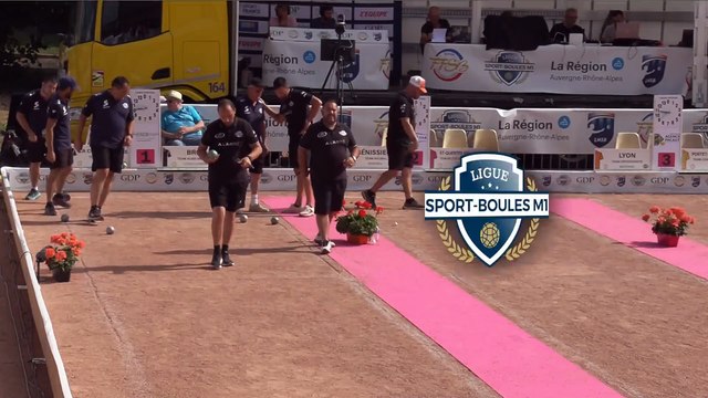 Ligue M1 Sport-Boules Etape 9 Génelard en Saône et Loire Partie 2