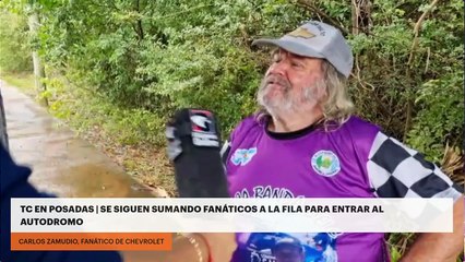 TC en Posadas | Se siguen sumando fanáticos a la fila para entrar al autódromo