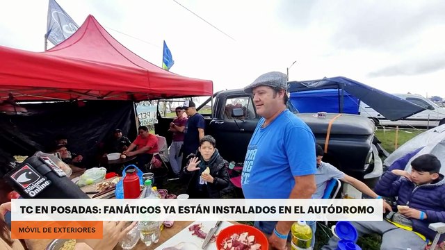 TC en Posadas: fanáticos ya están instalados en el Autódromo