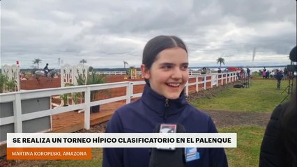Se realiza un Torneo Hípico clasificatorio en El Palenque