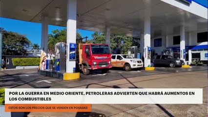 Por la guerra en Medio oriente, petroleras advierten que habrá aumento en los combustibles