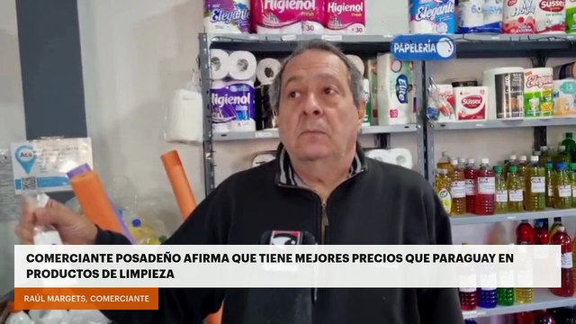 Comerciante posadeño afirma que tiene mejores precios que Paraguay en productos de limpieza