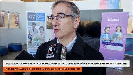 Inauguran un espacio tecnológico de capacitación y formación en Educar Lab