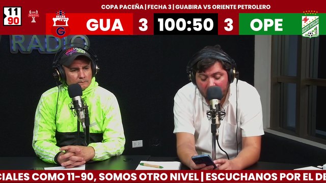 COPA PACEÑA | FECHA 3 | GUABIRA VS ORIENTE PETROLERO