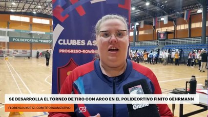 Se desarrolla el Torneo de Tiro con Arco en el Polideportivo Finito Gehrmann
