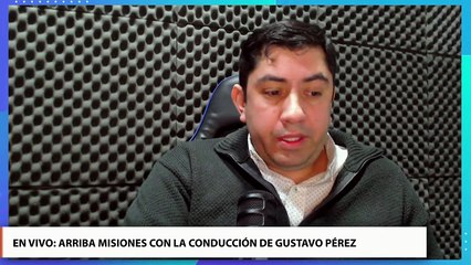 Arriba Misiones en vivo, conduce Gustavo Pérez
