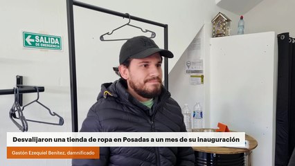 Desvalijaron una tienda de ropa en Posadas a un mes de su inauguración