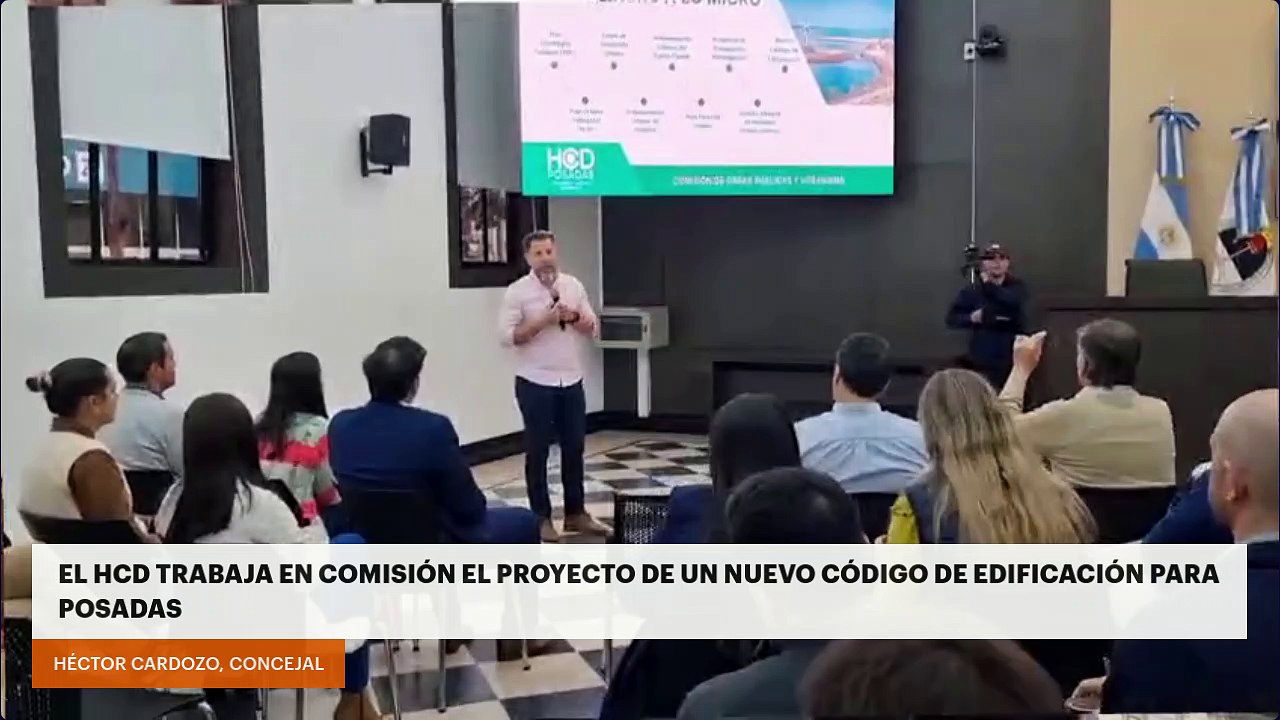El HCD trabaja en comisión el proyecto de un nuevo código de edificación para Posadas