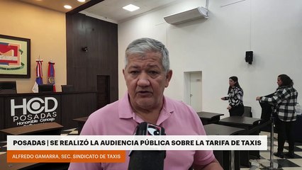 Posadas: Se realizó la audiencia pública sobre la tarifa de taxis