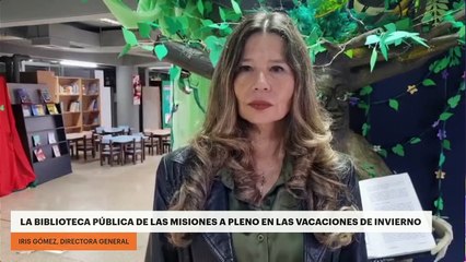 La Biblioteca Pública de las Misiones a pleno en las vacaciones de invierno