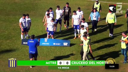 Mitre vs Crucero del Norte – Primera Fecha de la Reválida Zona B Torneo Federal A