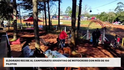 ELDORADO RECIBE AL CAMPEONATO ARGENTINO DE MOTOCROSS CON MÁS DE 150 PILOTOS