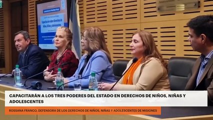 Capacitarán a los tres poderes del estado en derechos de niños, niñas y adolescentes