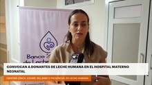 🍼 Convocan a donantes de leche materna en el Hospital Materno Neonatal