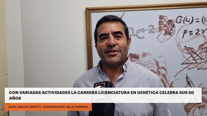 Con variadas actividades la carrera licenciatura en genética celebra sus 50 años