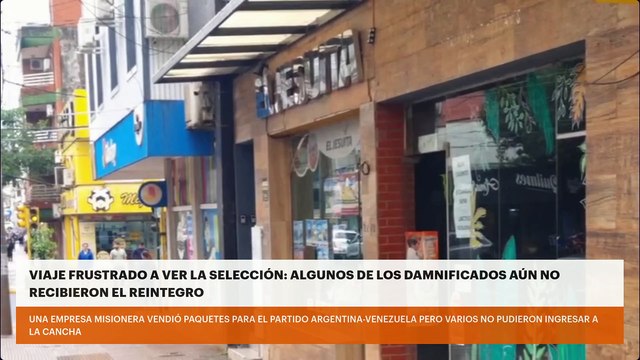 Viaje frustrado a ver La Selección: algunos de los damnificados aún no recibieron el reintegro