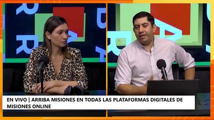 Toda la información en Arriba Misiones con la conducción de Gustavo Pérez e Ingrid Fedorischak