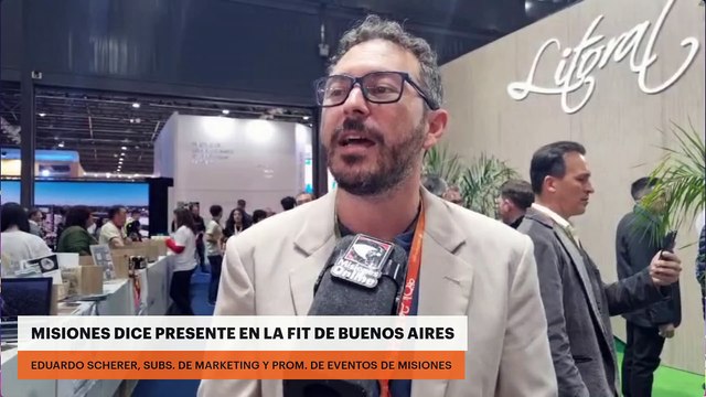 Misiones dice presente en la Feria Internacional de Turismo de Buenos Aires