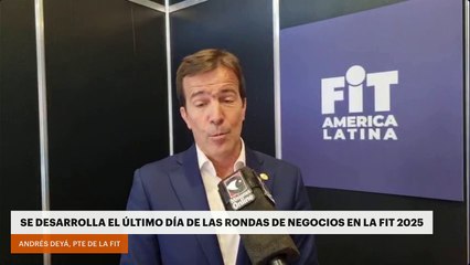 Se desarolla el último día de las rondas de negocios en la FIT 2025