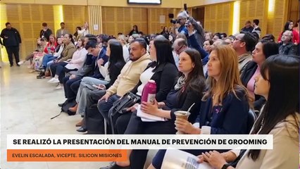 Se realizó la presentación del manual de prevención de grooming