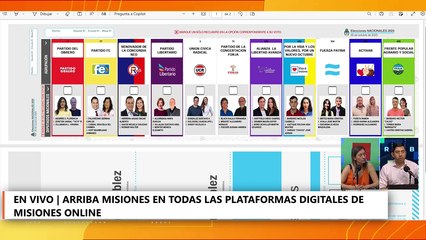 Toda la información en Arriba Misiones con la conducción de Gustavo Pérez e Ingrid Fedorischak
