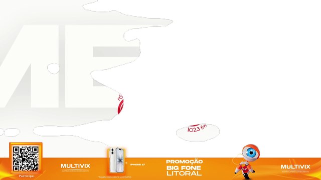 Estudio ao vivo Litoral FM Vitória