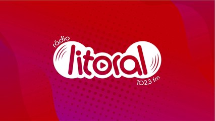 Estudio ao vivo Litoral FM Vitória