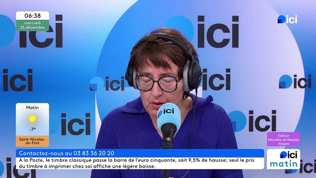 22/12/2025 - ici matin par Ici Lorraine (Meurthe-et-Moselle et Vosges) en vidéo
