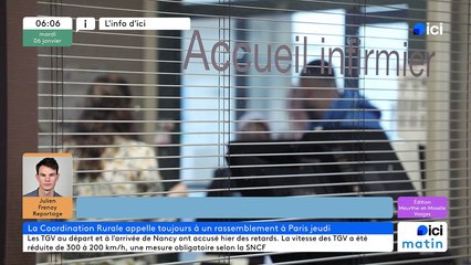 05/01/2026 -  ici matin par Ici Lorraine (Meurthe-et-Moselle et Vosges) en vidéo