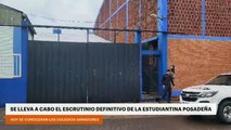 Se lleva a cabo el escrutinio definitivo de la estudiantina posadeña