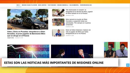 Toda la información en Arriba Misiones con la conducción de Gustavo Pérez e Ingrid Fedorischak